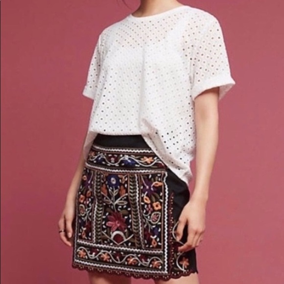 Anthropologie Tops - Anthro. Postmark Chantal eyelet top